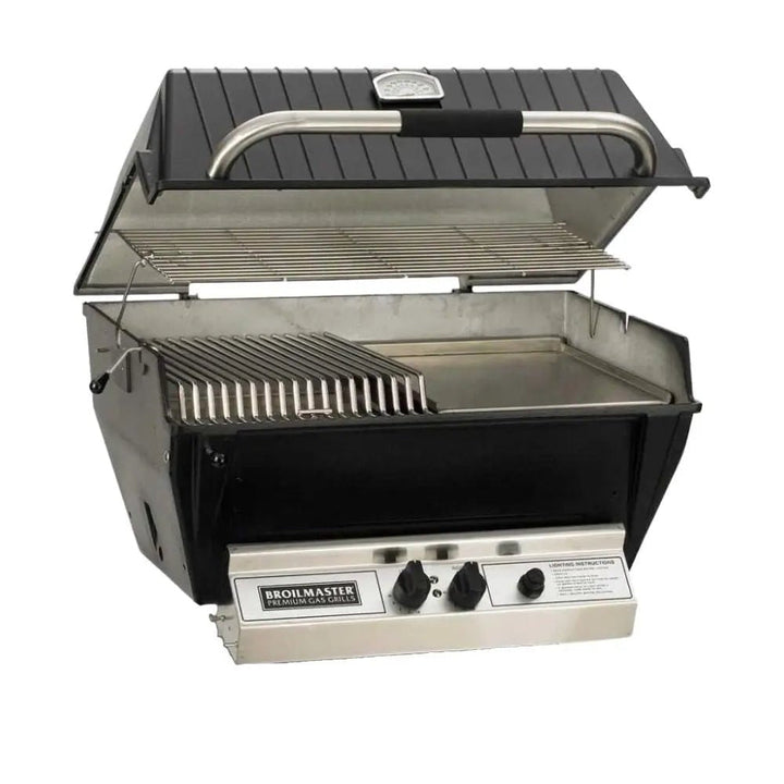 Broilmaster P3SX Super Premium Gas Grill with Smoker Shutter & Griddle.