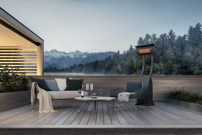 Bromic Tungsten Smart-Heater Portable Outdoor Heater, Black (BH0510005).