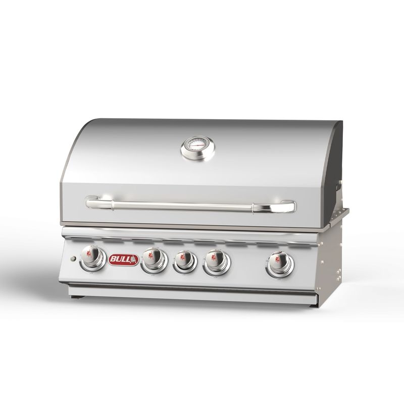 Bull Angus 30-Inch 4-Burner Built-In Gas Grill.
