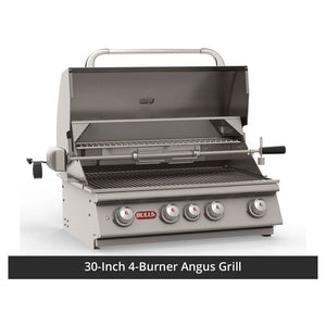 Bull 88-Inch ODK Outdoor Grill Island | Charcoal Base & Grey Granite Countertop.