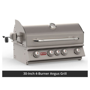 Bull 88-Inch ODK Outdoor Grill Island | Charcoal Base & White Granite Countertop.