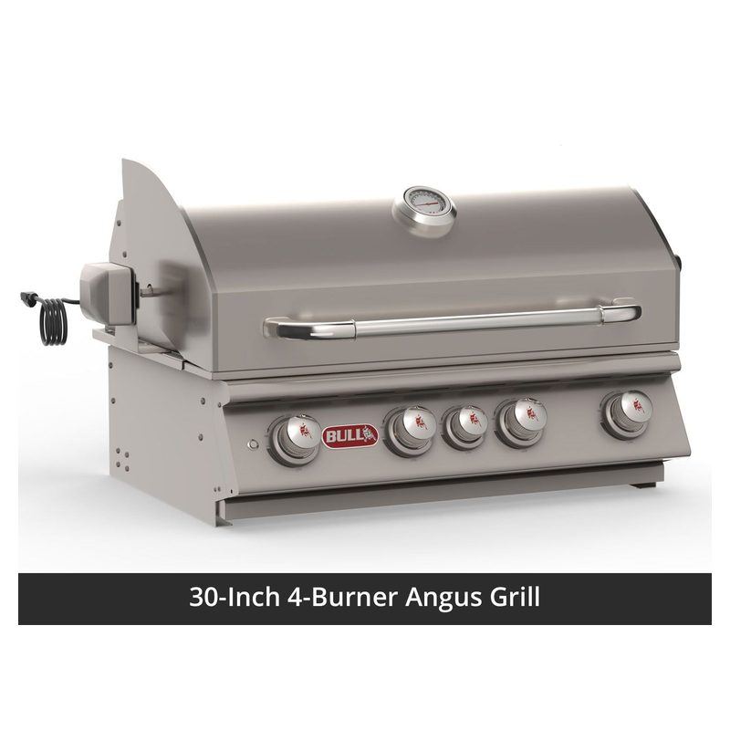 Bull 88-Inch ODK Outdoor Grill Island | Charcoal Base & Grey Granite Countertop.