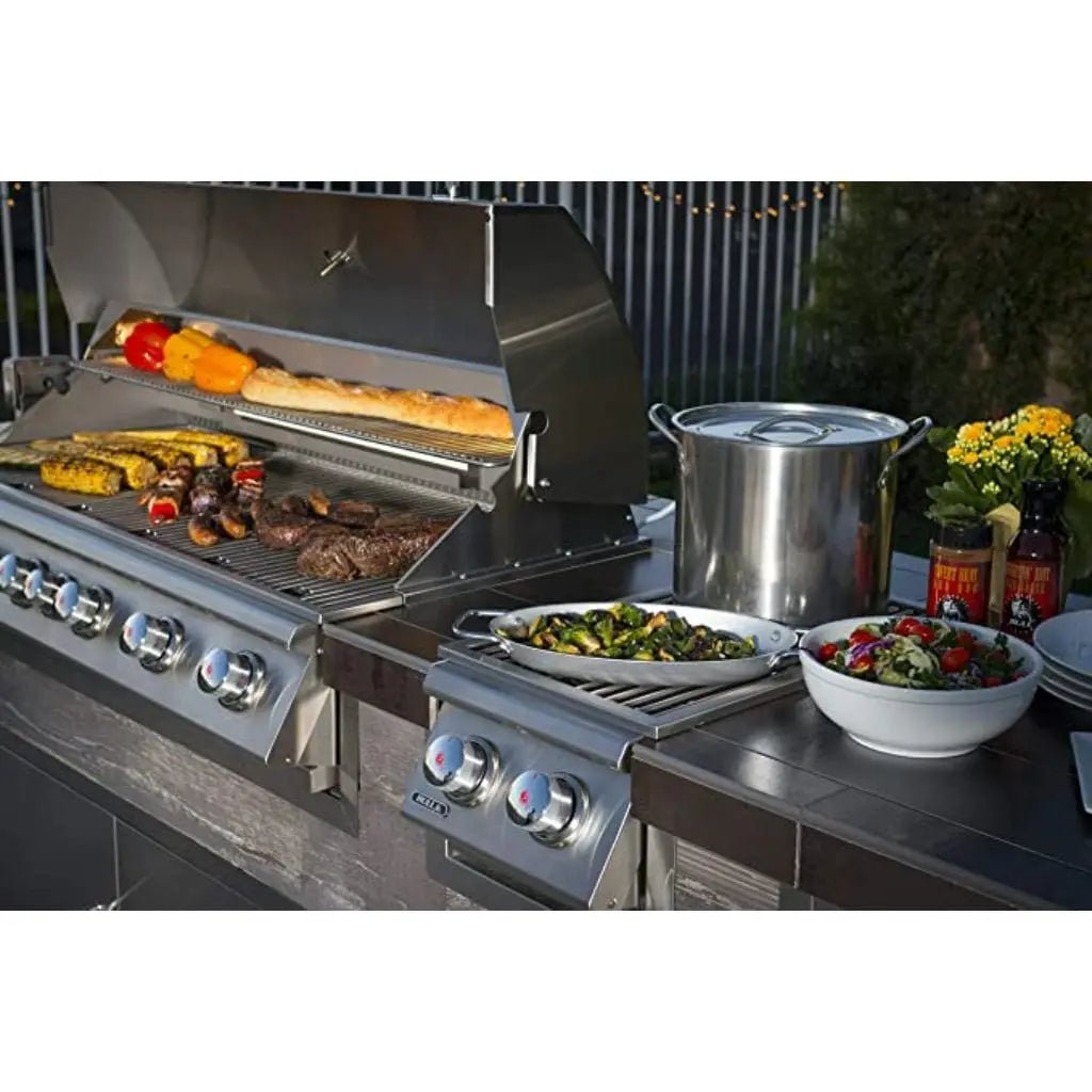 Bull 11" Built-In Double Side Burner.