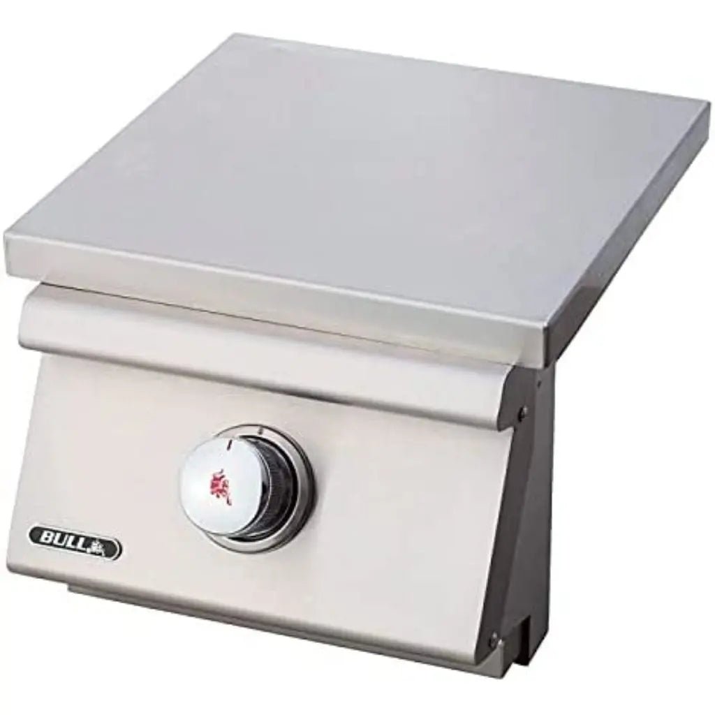 Bull 12" Built-In Pro Single Side Burner With Cover.