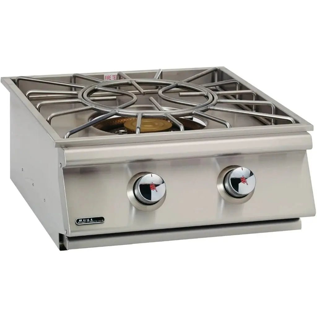 Bull 22" Stainless Steel Built-In Gas Power Burner.
