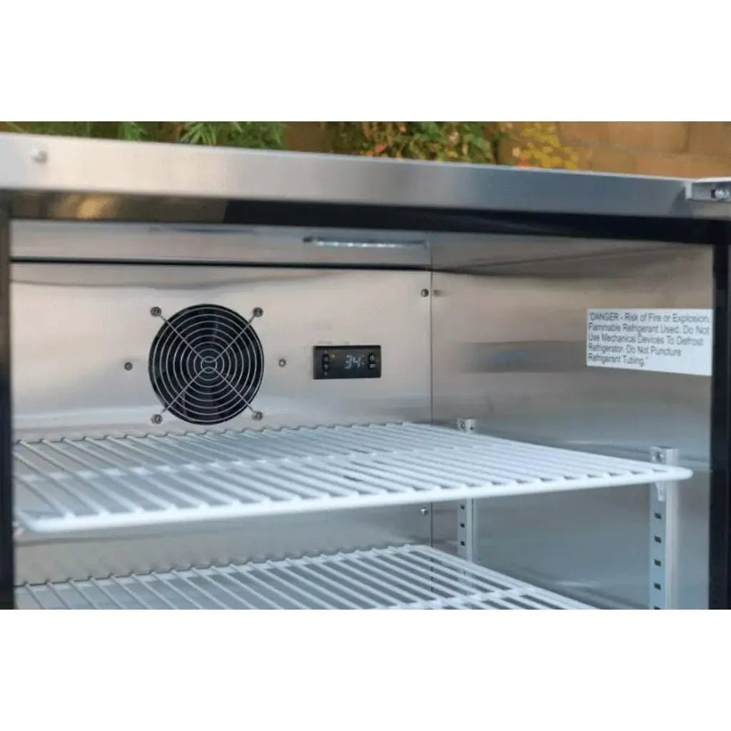 Bull 23" 4.9 Cu. Ft. Stainless Steel Premium Outdoor Refrigerator Series 2.