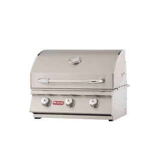 Bull 25" 3-Burner Steer Premium Built-In Gas Grill.