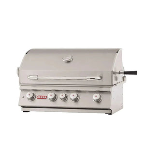 Bull 30" 4-Burner Angus Built-In Gas Grill with Infrared Backburner & Rotisserie.
