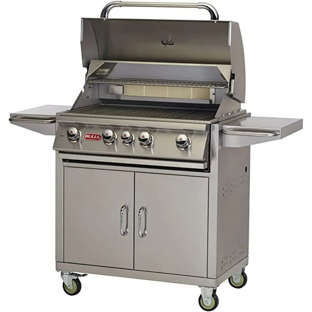 Bull 30" 4-Burner Angus Freestanding Gas Grill.