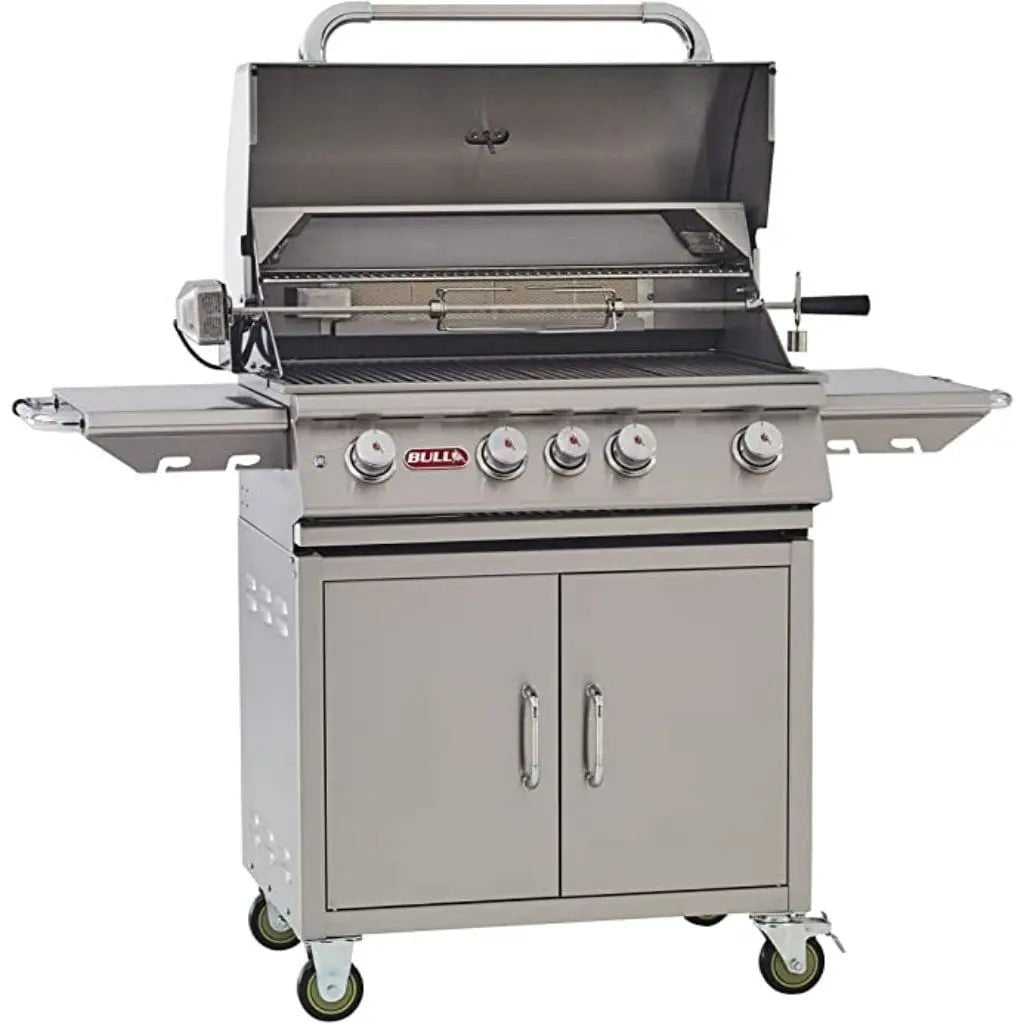Bull 30" 4-Burner Angus Freestanding Gas Grill.