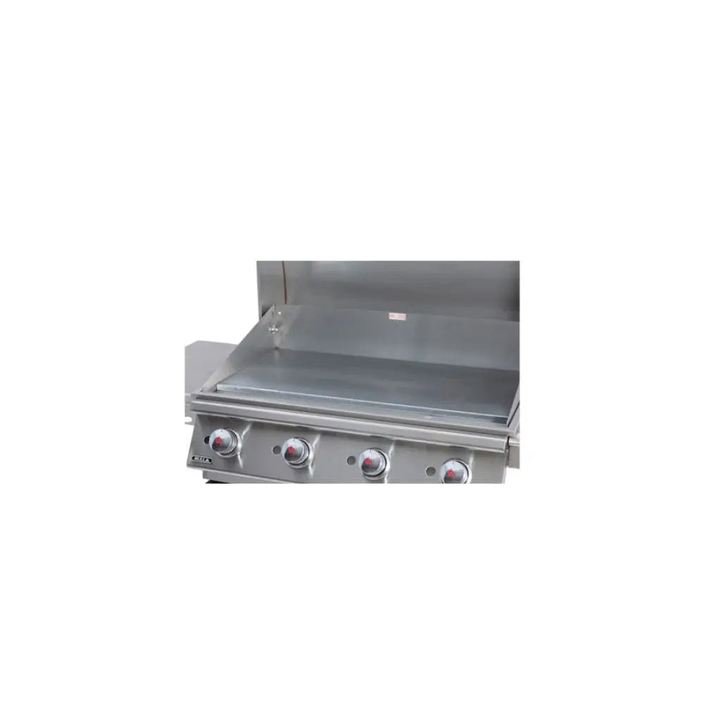 Bull 30" 4-Burner Commercial Style Built-In Gas Griddle Head.