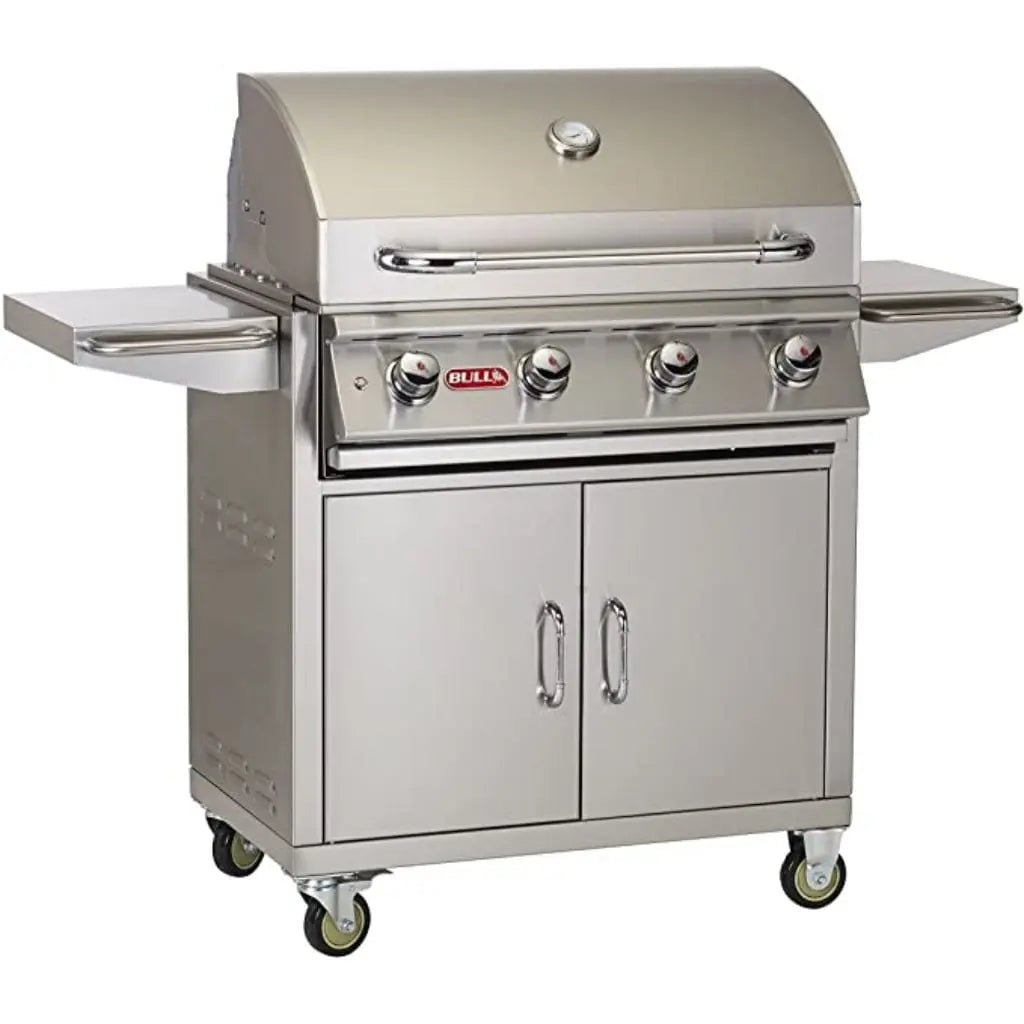 Bull 30" 4-Burner Lonestar Select Freestanding Gas Grill.