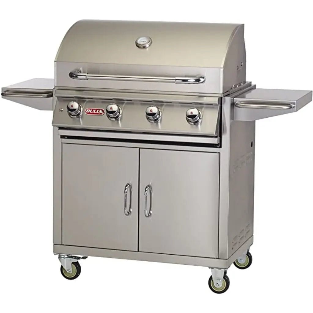 Bull 30" 4-Burner Lonestar Select Freestanding Gas Grill.