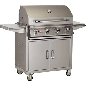 Bull 30" 4-Burner Outlaw Freestanding Gas Grill.