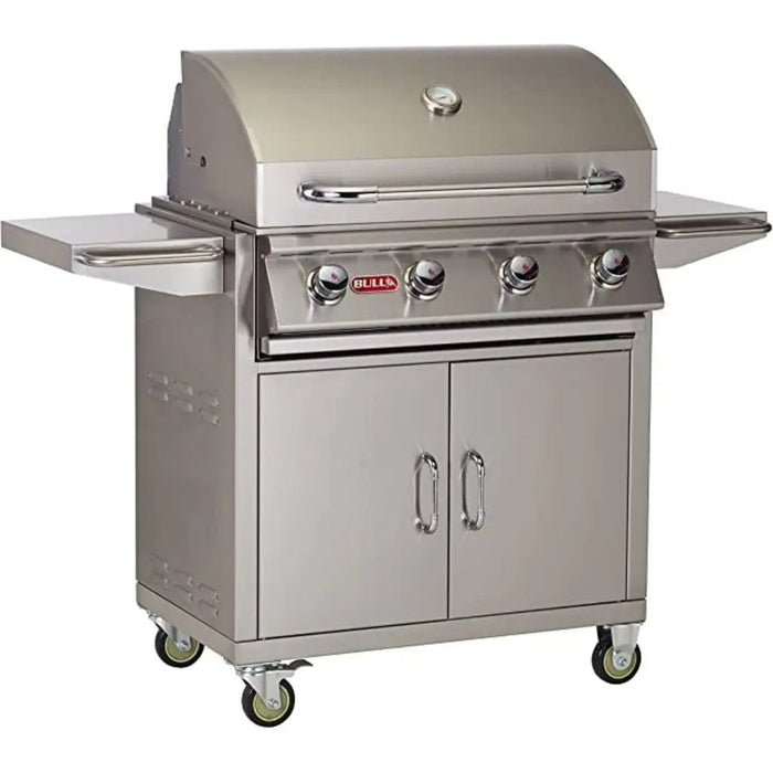 Bull 30" 4-Burner Outlaw Freestanding Gas Grill.