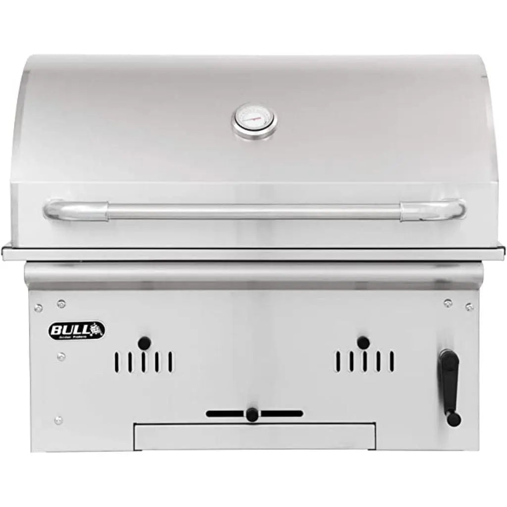 Bull 30" Bison Premium Built-In Charcoal Grill.
