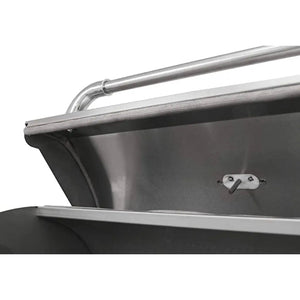 Bull 30" Stainless Steel Bison Freestanding Charcoal Grill.