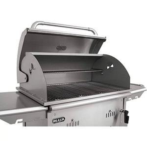Bull 30" Stainless Steel Bison Freestanding Charcoal Grill.