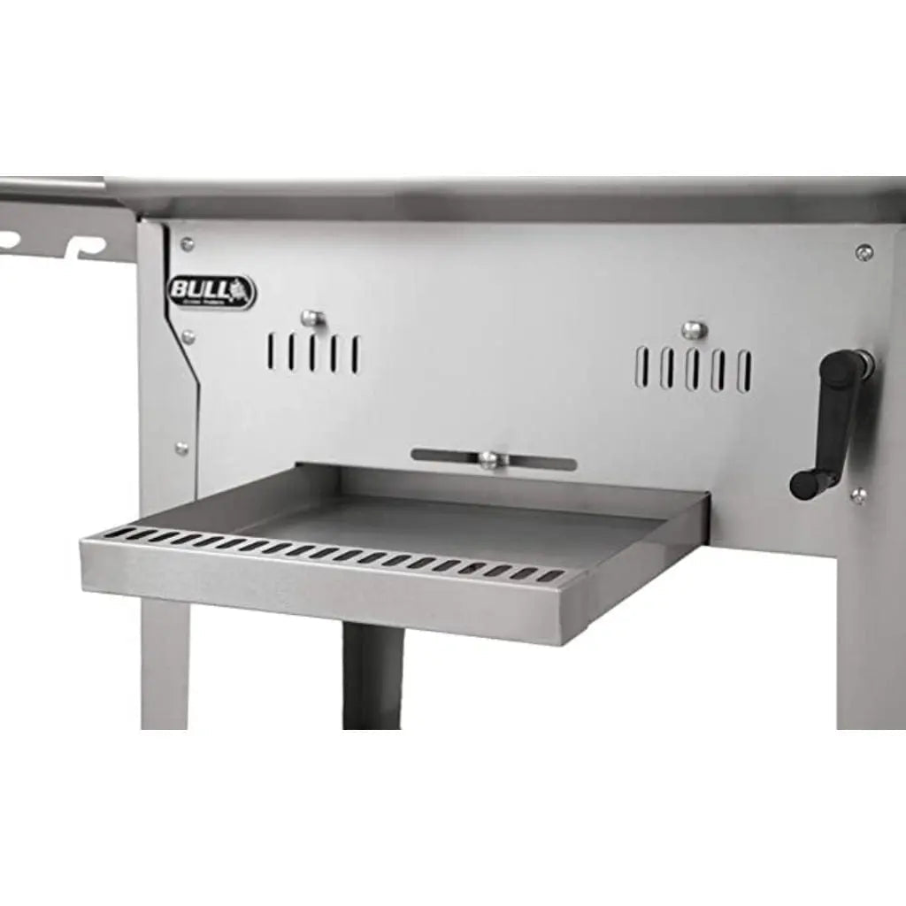 Bull 30" Stainless Steel Bison Freestanding Charcoal Grill.