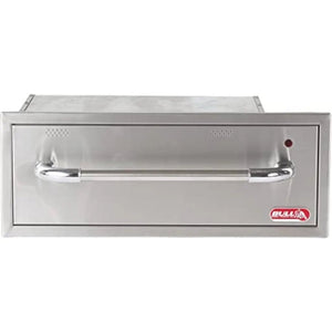 Bull 30" Stainless Steel Warming Access Drawer.