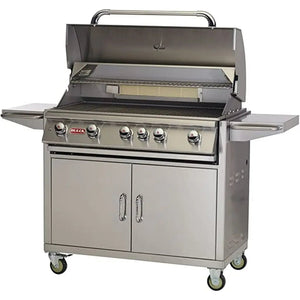 Bull 38" 5-Burner Brahma Freestanding Gas Grill.
