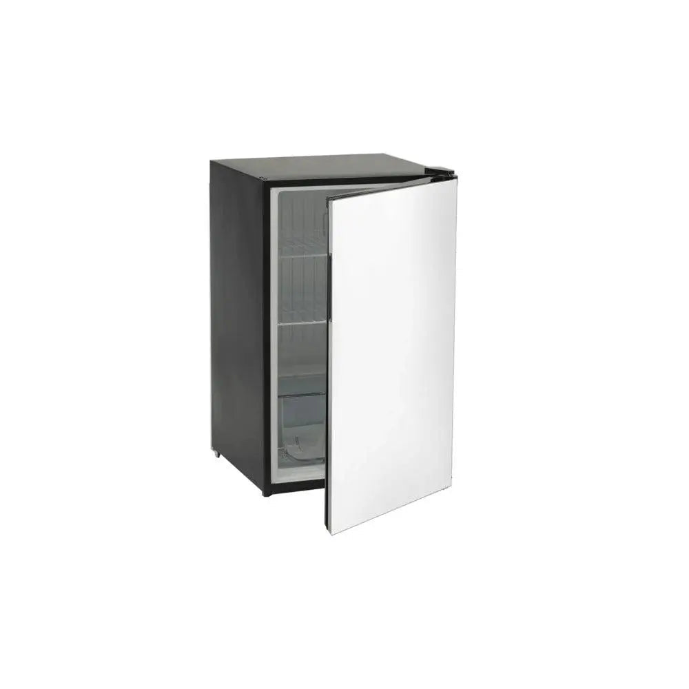 Bull 4.5 cu. Ft. Stainless Steel Outdoor Contemporary Refrigerator.