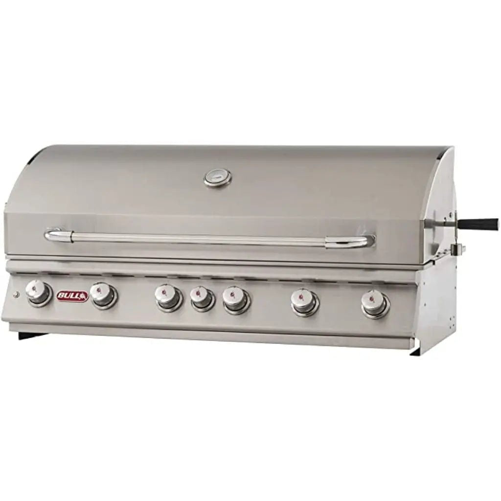 Bull 46" Diablo 6-Burner Built-In Gas Grill with Infrared Backburner & Rotisserie.