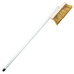 Bull Short Handled Brass Pizza Oven Brush.