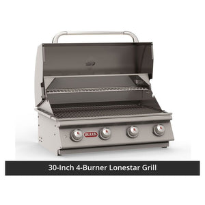 Bull 75-Inch Power Q Outdoor Grill Island | Charcoal Base & White Granite Countertop.