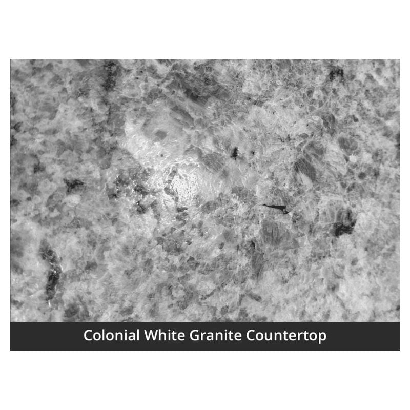 Bull 88-Inch ODK Outdoor Grill Island | Charcoal Base & White Granite Countertop.