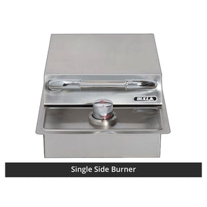 Bull 88-Inch ODK Outdoor Grill Island | Charcoal Base & White Granite Countertop.