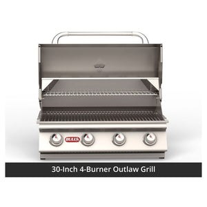 Bull 88-Inch ODK Outdoor Grill Island | Charcoal Base & White Granite Countertop.