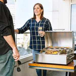 Coyote 120v Single Burner Electric Grill - C1EL120SM.