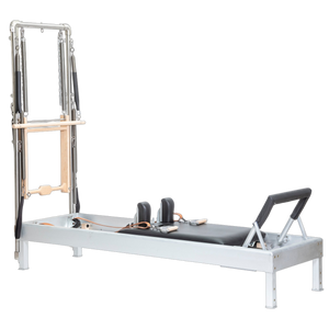 Elina Pilates® Classic Aluminum Reformer with Tower.