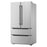 Cosmo 22.5 cu. ft. 4-Door French Door Refrigerator with Pull Handle in Stainless Steel, Counter Depth - COS-FDR225RHSS-G