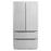 Cosmo 22.5 cu. ft. 4-Door French Door Refrigerator with Recessed Handle in Stainless Steel, Counter Depth - COS-FDR225RHSS