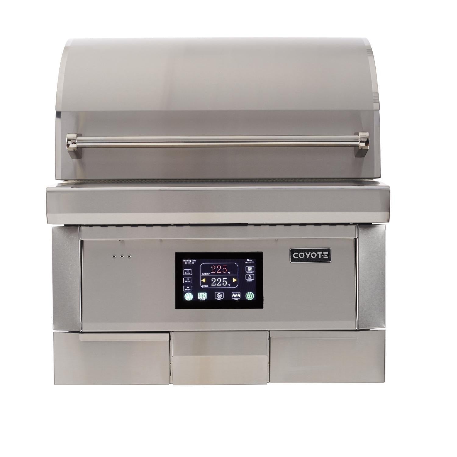 Coyote 28-inch Built In Pellet Grill - C1P28.
