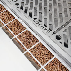 Coyote 36 inch Freestanding Pellet Grill with Cart - C1P36-FS.
