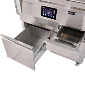 Coyote 36 inch Freestanding Pellet Grill with Cart - C1P36-FS.
