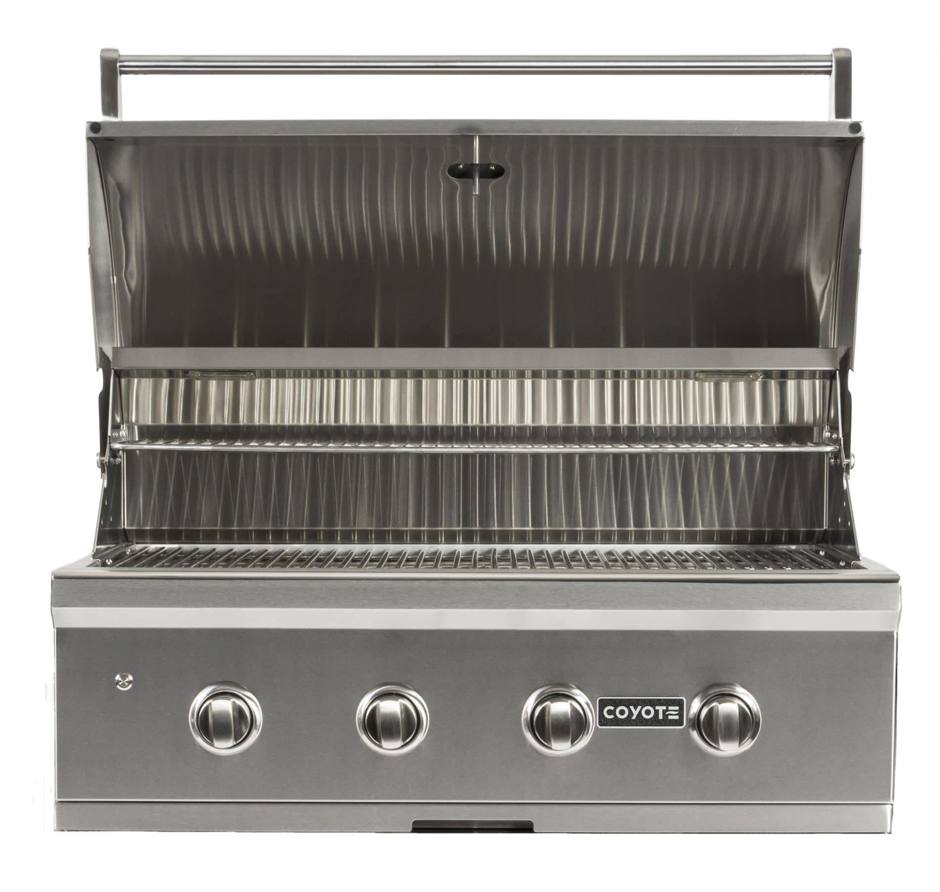 Coyote C-Series 36 Inch Built In Gas Grill - C2C36 LP/NG.