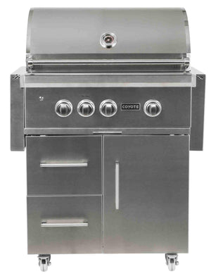 Coyote S-Series 30 Inch Built-In Gas Grill - C2SL30 LP/NG.