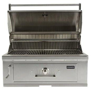 Coyote 36 Inch Built-In Charcoal Grill - C1CH36.
