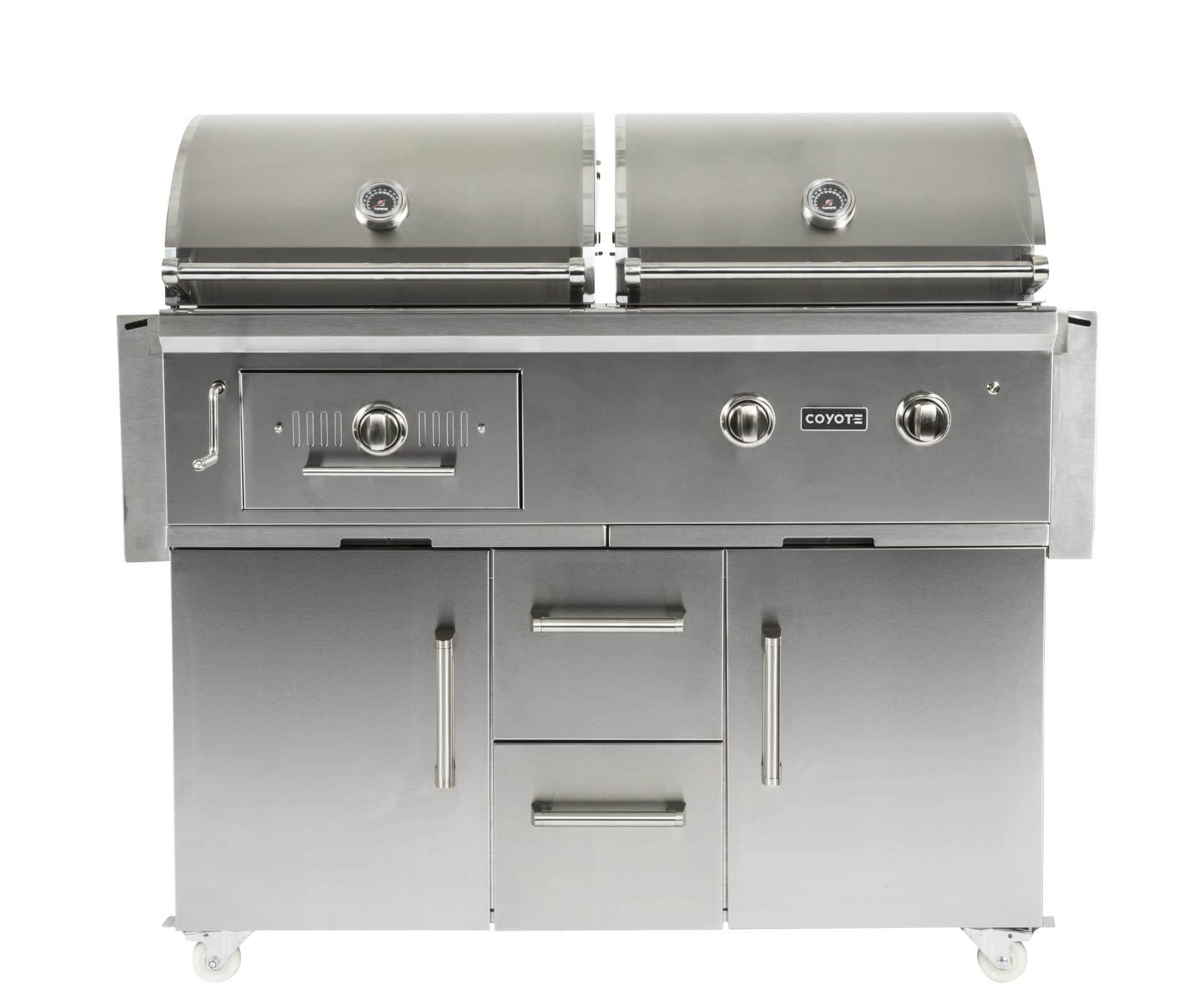 Coyote 50 Inch Hybrid Built-In Grill - C1HY50 LP/NG.