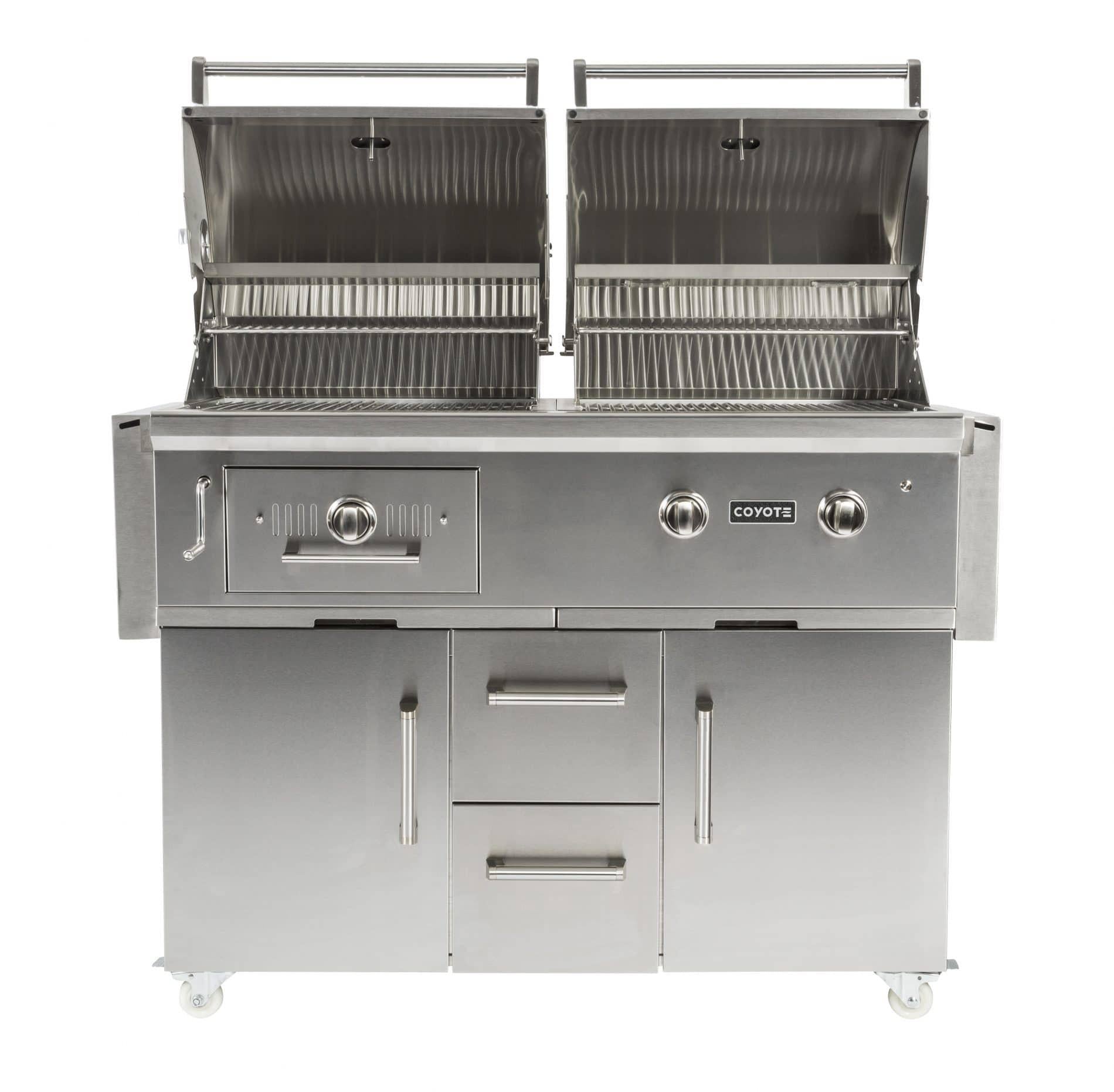 Coyote 50 Inch Hybrid Built-In Grill - C1HY50 LP/NG.