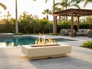 The Outdoor Plus Del Mar Concrete Fire Pit.