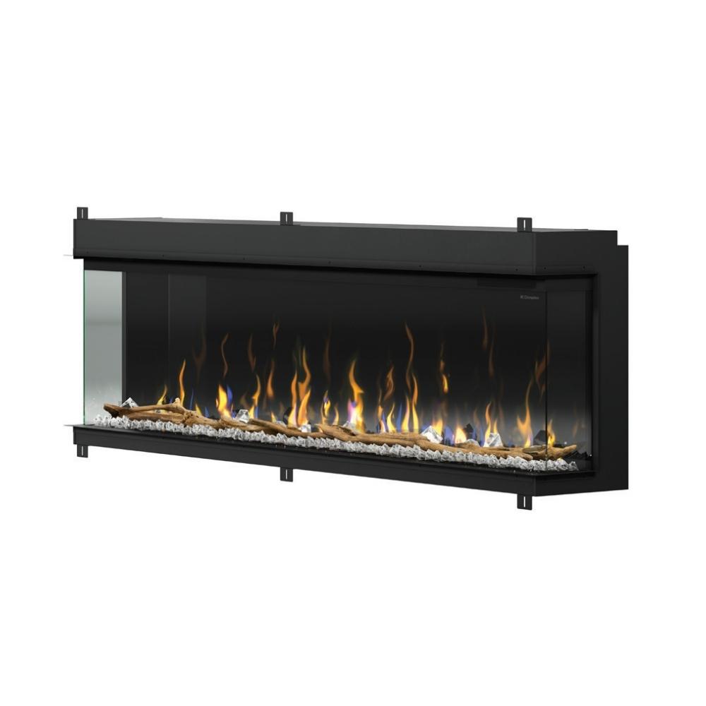 Dimplex Ignite XL Bold 3-Sided Built-In Electric Fireplace.