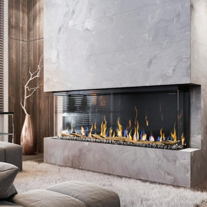 Dimplex Ignite XL Bold 3-Sided Built-In Electric Fireplace.