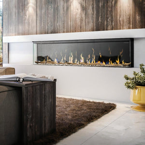 Dimplex Ignite XL Bold 3-Sided Built-In Electric Fireplace.