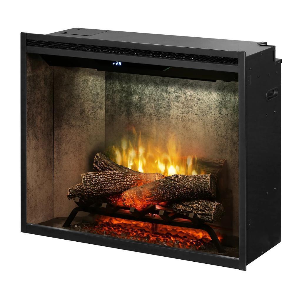 Dimplex Revillusion 30-Inch Built-in Electric Firebox.