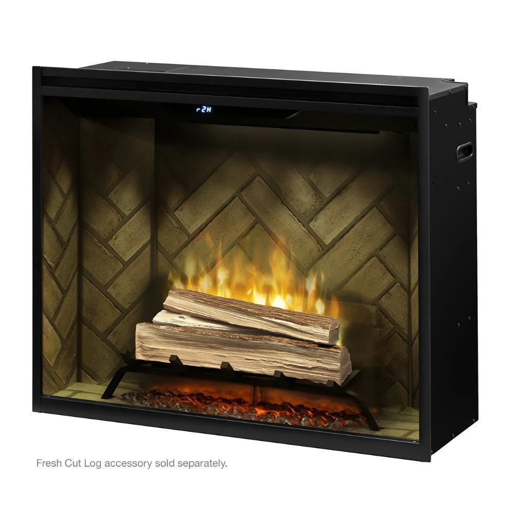Dimplex Revillusion 36-Inch Portrait Built-in Electric Firebox.